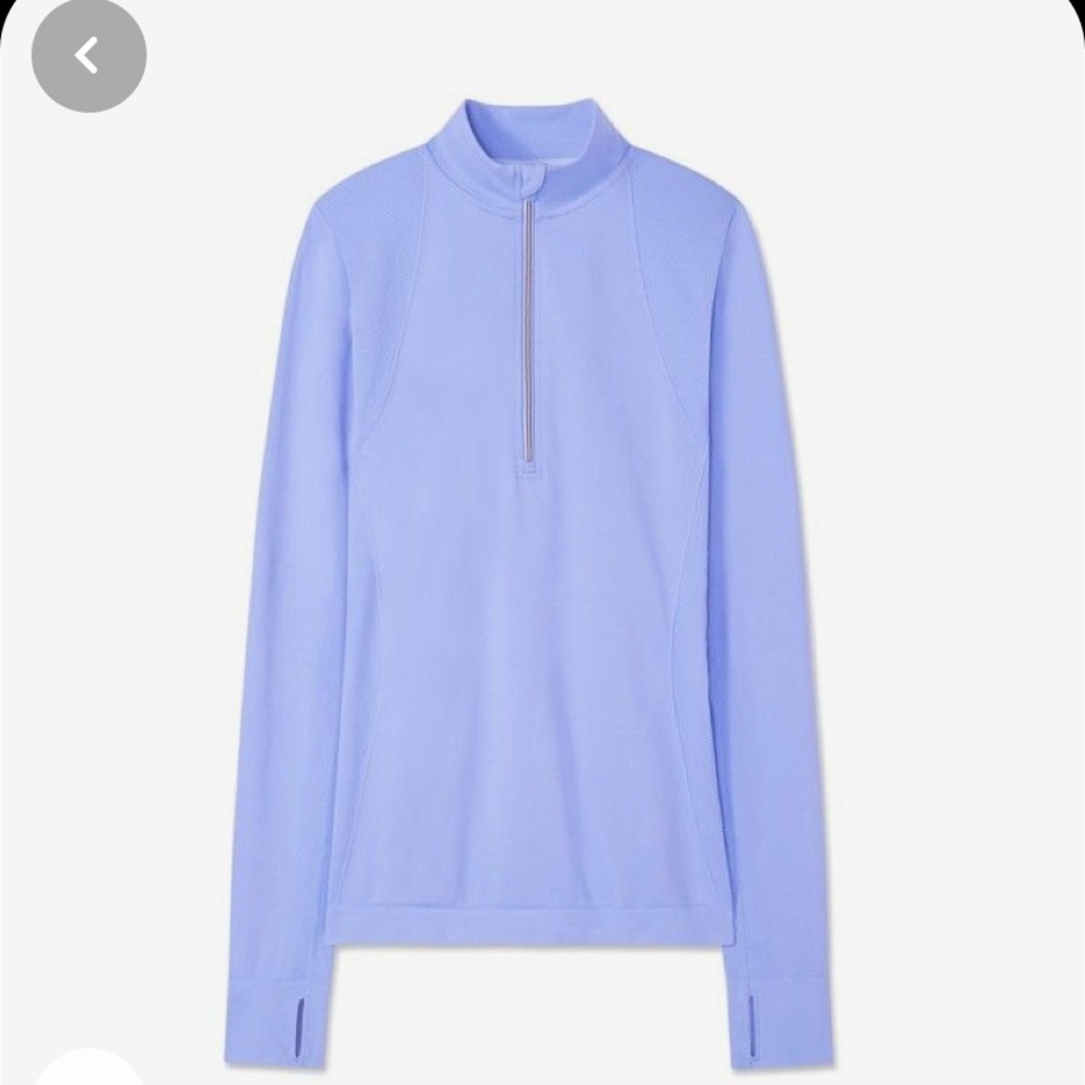 Tory Sport Seamless Quarter Zip pullover size L